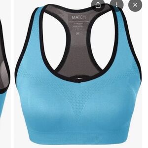 NWT Match Racerback Sports Bra Sz L